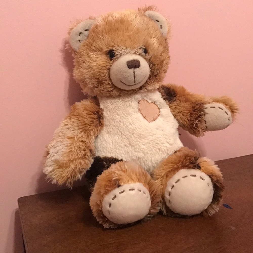 Emo stitch heart Teddy bear